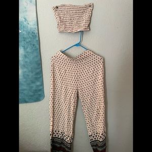 Summer floral matching set